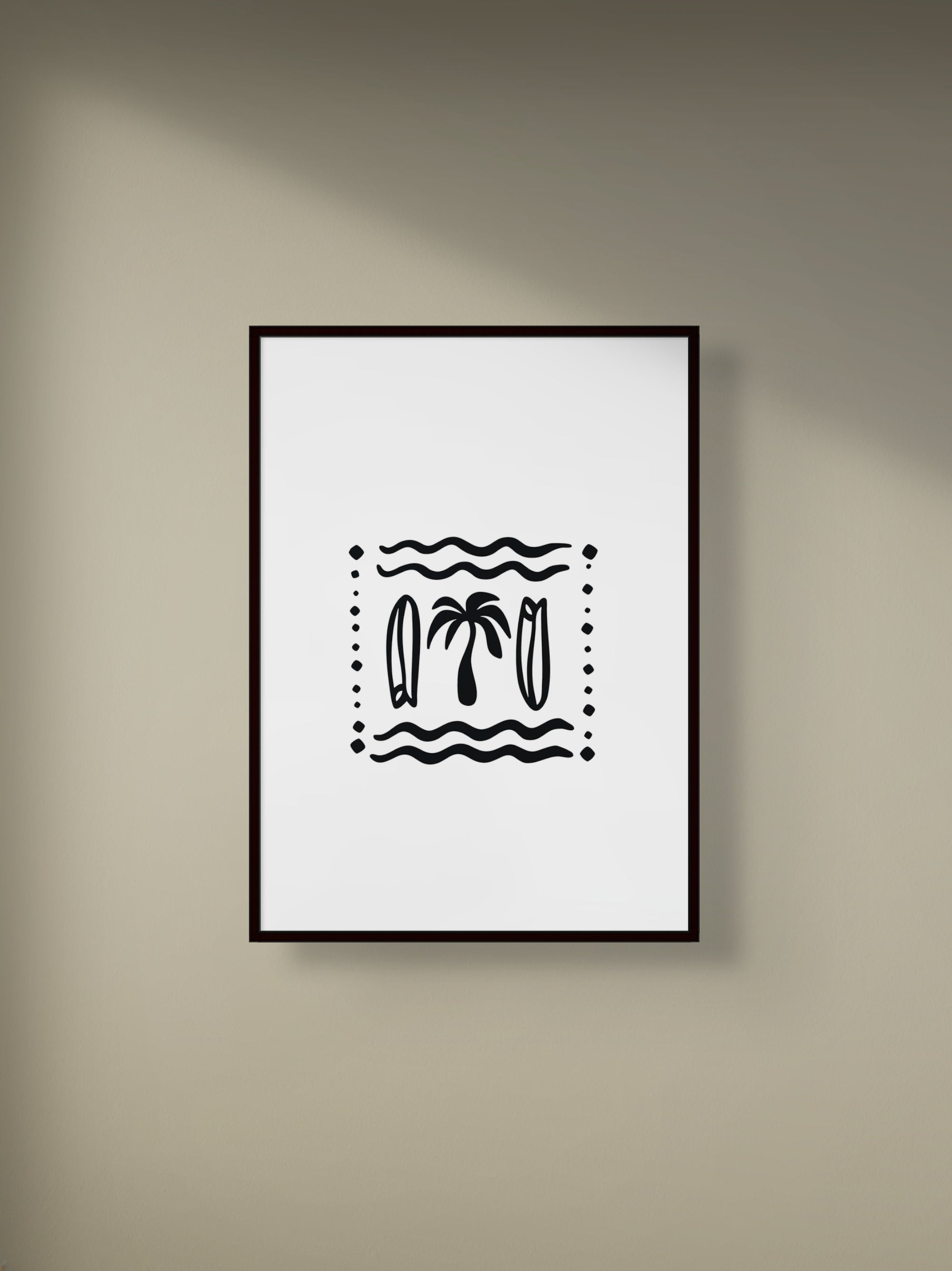 SURF's UP - premium poster