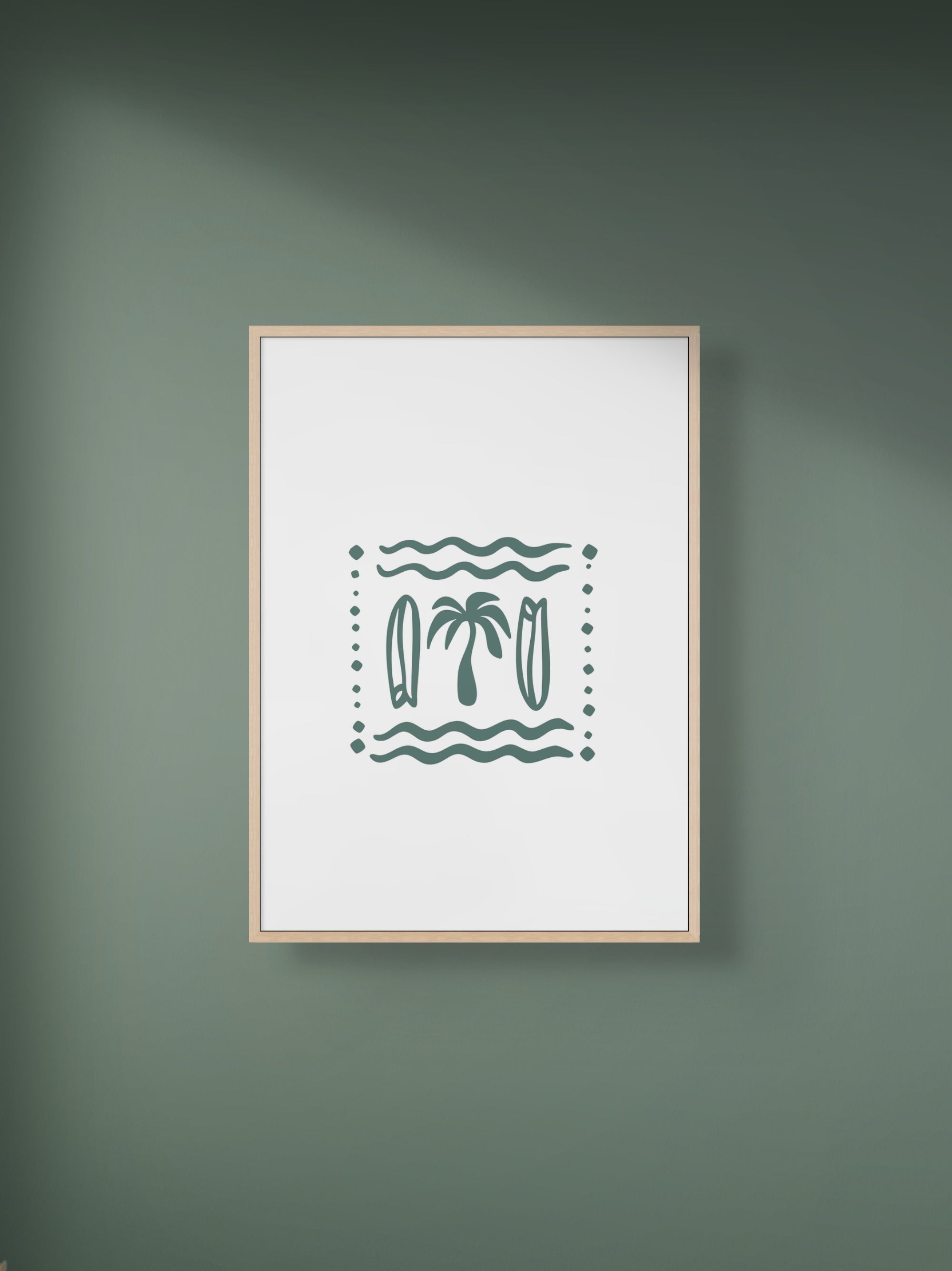 SURF's UP - premium poster