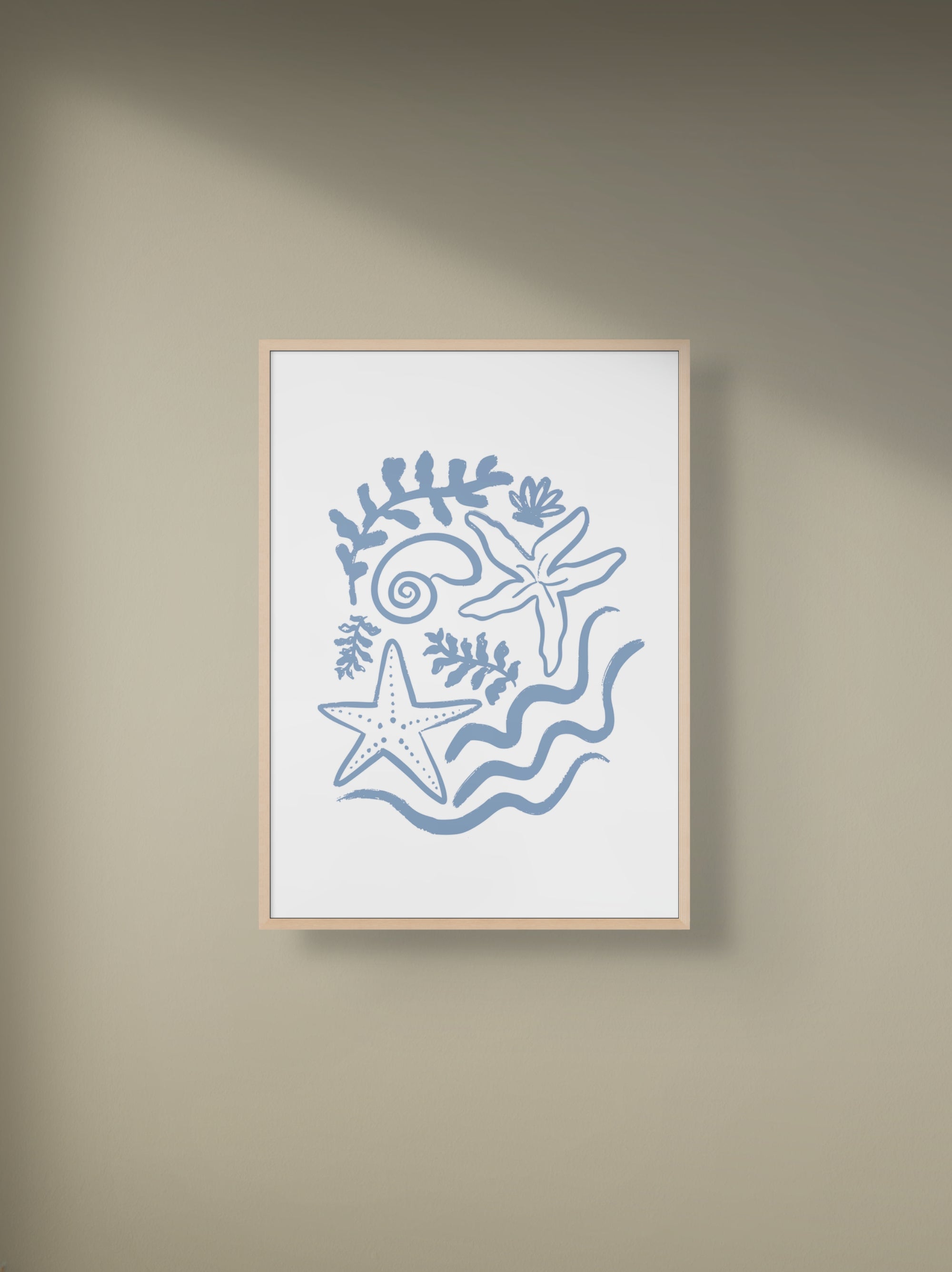 SEA SHELLS - premium poster